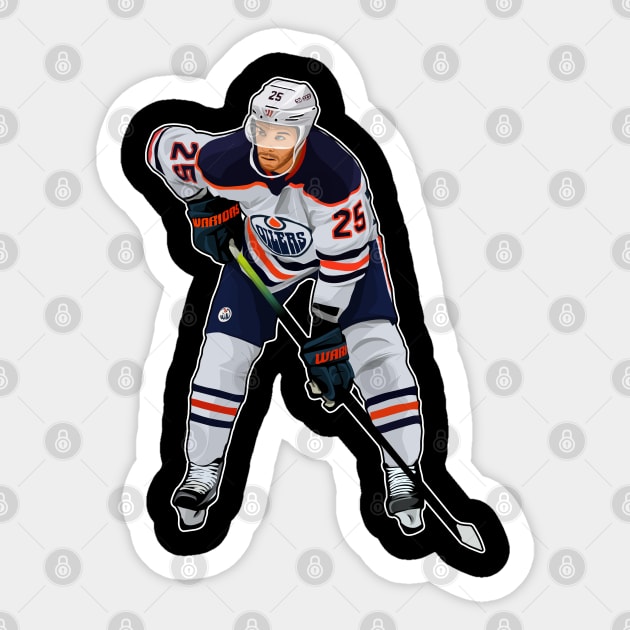 Darnell Nurse #25 Skate Ready Sticker by GuardWall17